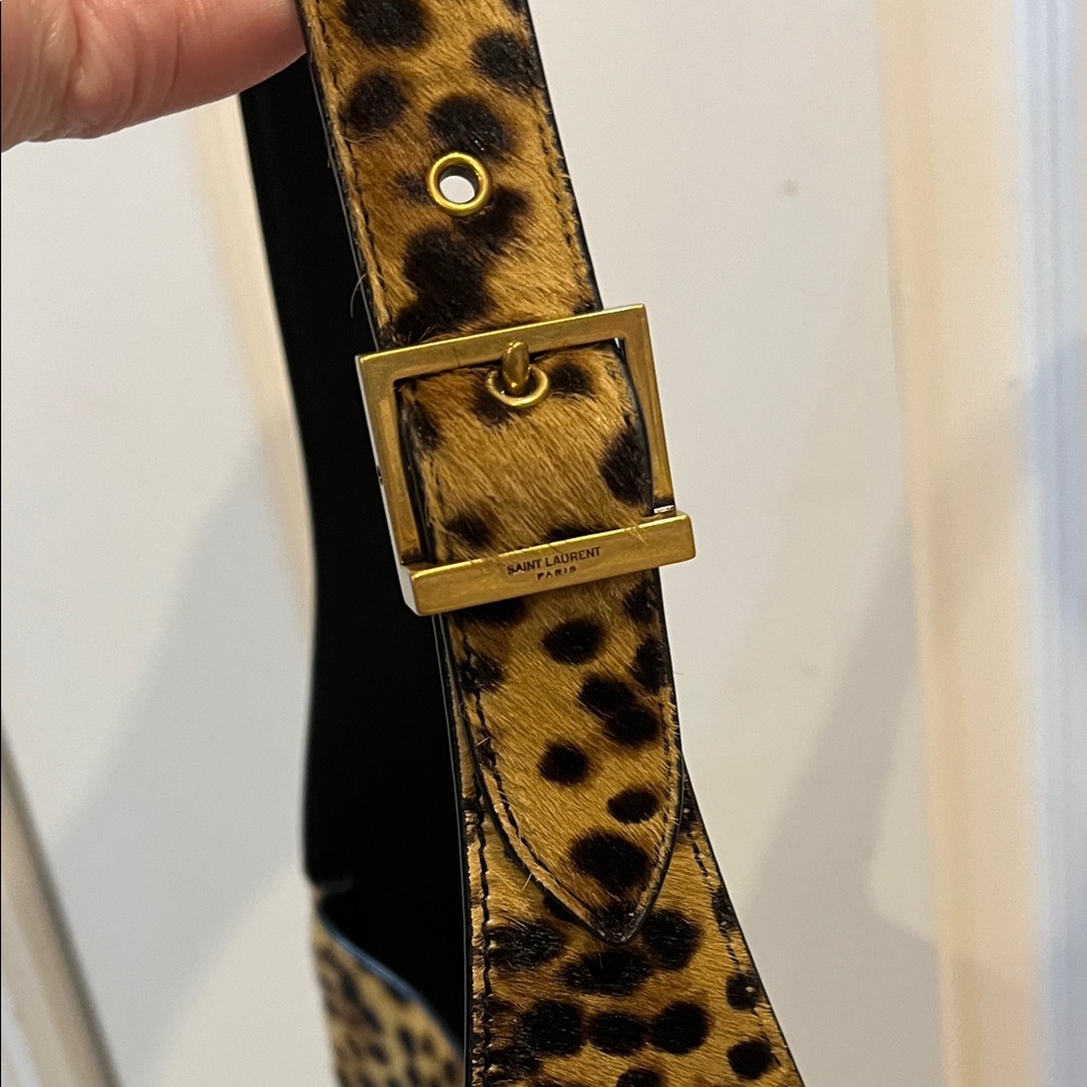 Saint Laurent LE 5 A 7 Small bag in Pony Hair Leather - Picture 7 of 16